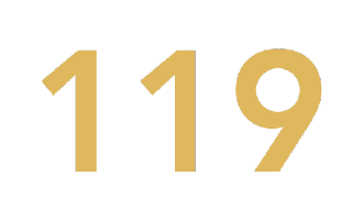 Number 119 Icon - Cadworks Glasgow