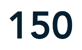 Number 150 Icon - Cadworks™ Glasgow